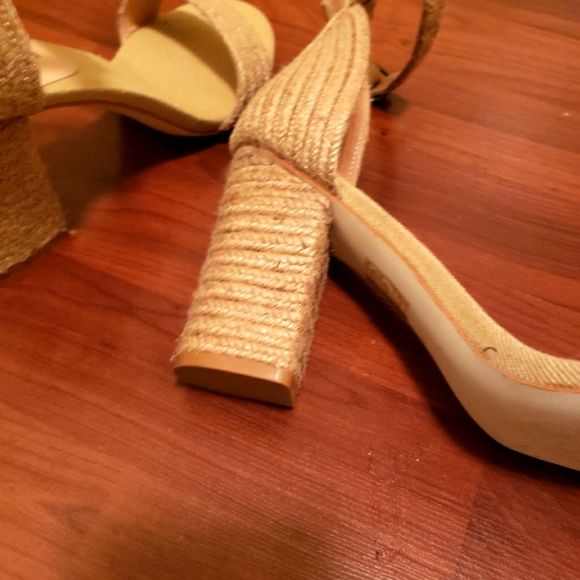 Jeffrey Campbell Twine Open Toe Heels RUNS SMALL!! - Picture 8 of 8